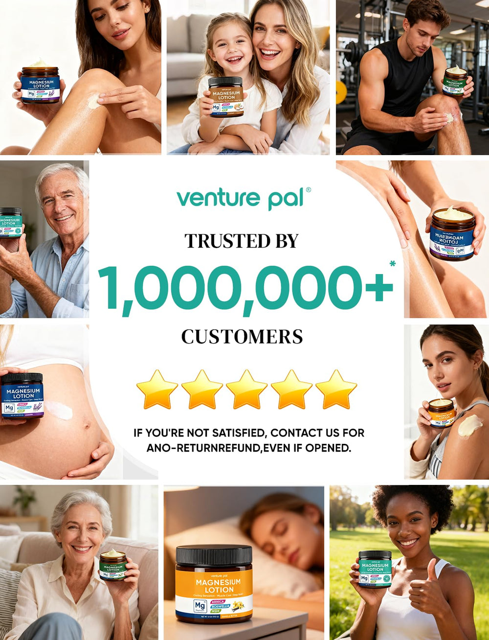 Venture Pal uso en familia destacando seguridad y conveniencia diaria
