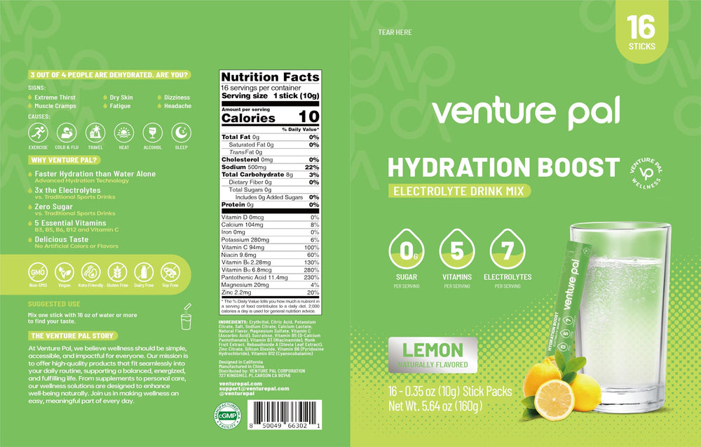 Venture Pal con otros suplementos mostrando compatibilidad con colágeno o creatina