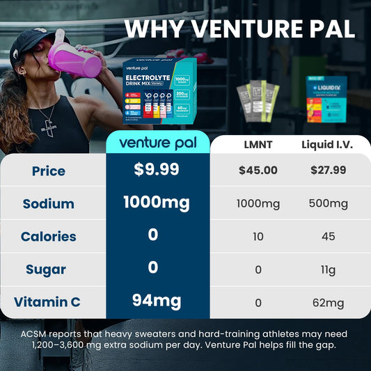 Venture Pal sobre individual en mano listo para usar y fácil de transportar