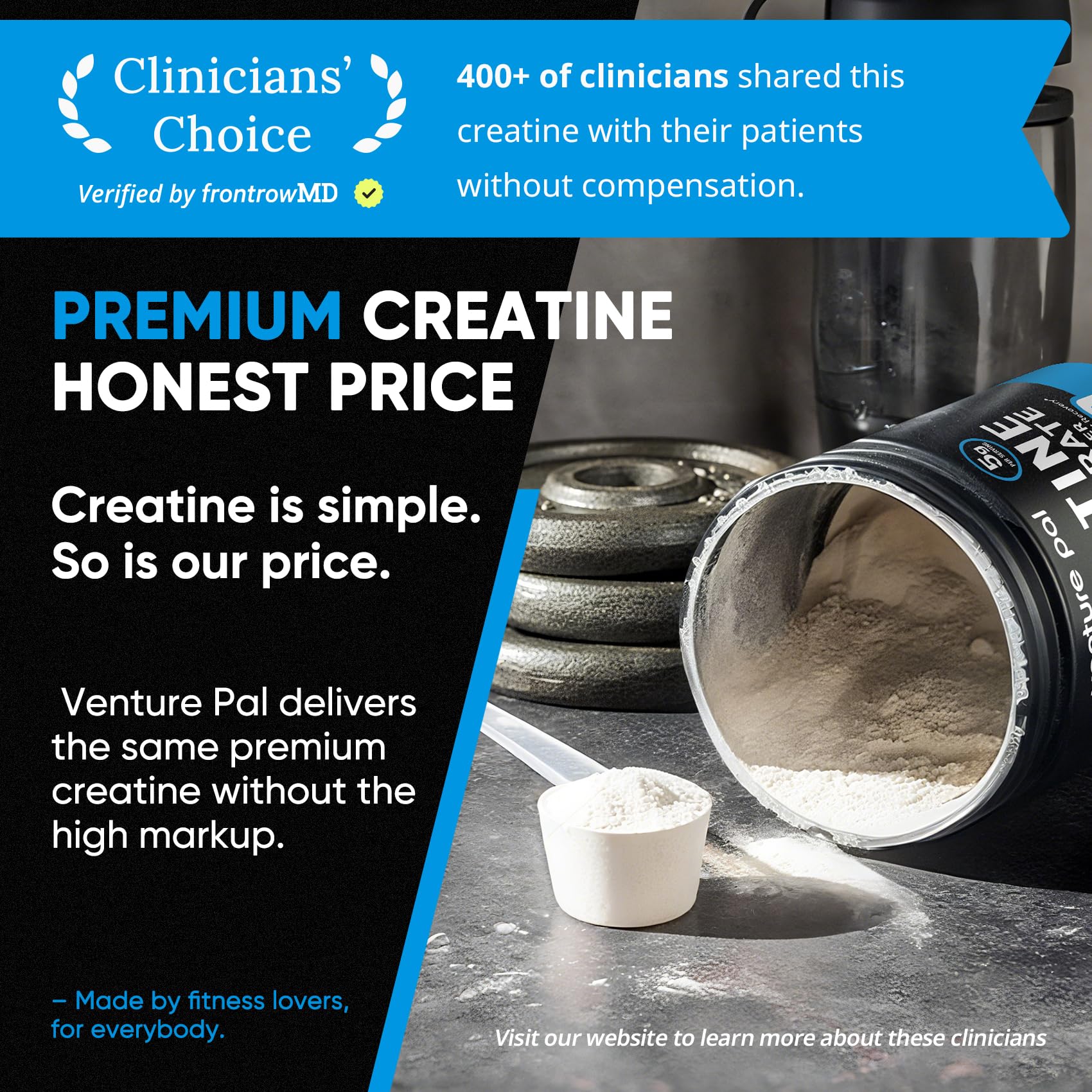 Venture Pal primer plano de polvo micronizado, mejora mezcla sin residuos