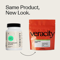VERACITY SELFCARE cápsulas en primer plano texturas y calidad