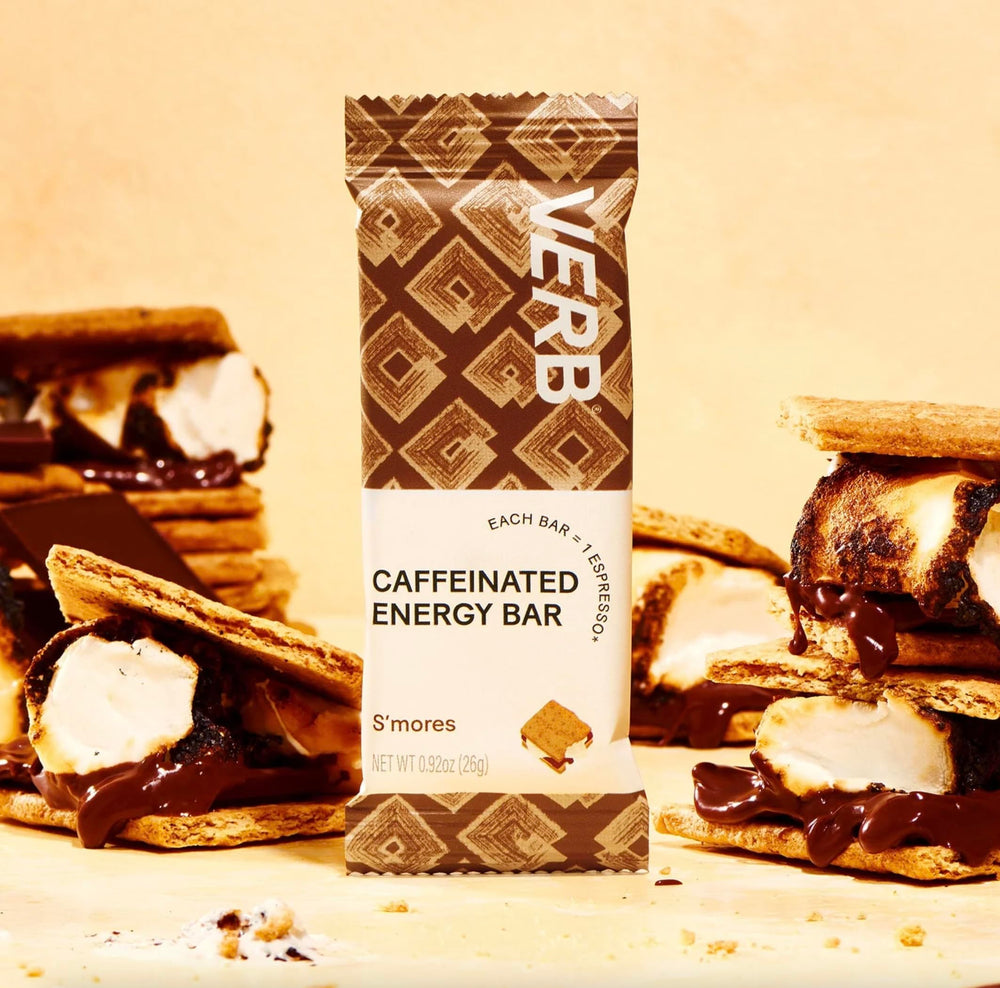 Verb Caffeinated Energy Bar ingredientes: quinoa, avena y arroz crujiente saludable