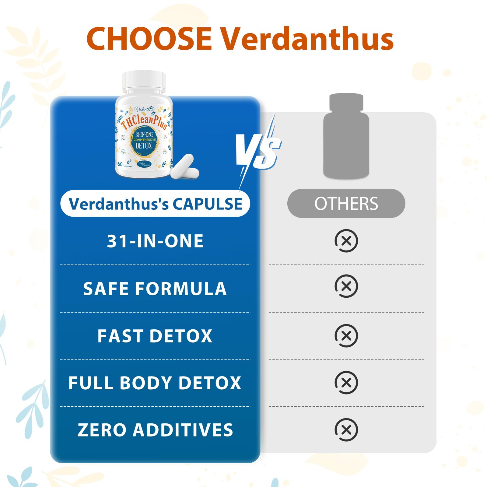 Verdanthus ingredientes secos (hierbas) mostrando origen herbal y pureza