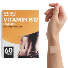 Veru Wellness parche aplicado en brazo durante actividad diaria