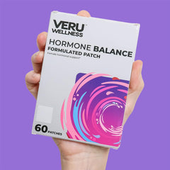 Veru Wellness detalle del material adhesivo resaltando comodidad y discreción