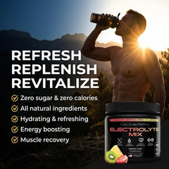 VERUS NUTRITION primer plano del polvo que resalta mezcla fina y mezcla rápida