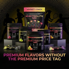 VERUS NUTRITION etiqueta de ingredientes mostrando electrolitos clave
