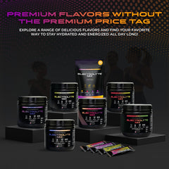 VERUS NUTRITION pack mostrado en mesa con elementos deportivos para estilo de vida activo