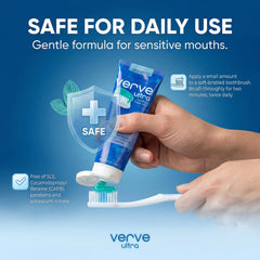 Verve envase en primer plano destacando acabado y calidad