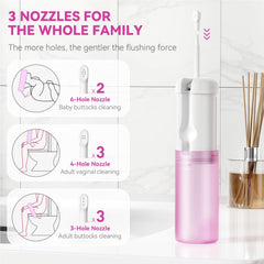 Vetance detalle del depósito 250 ml para llenado higiénico rápido