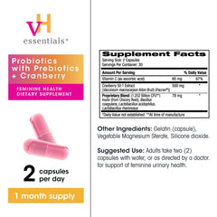 vH essentials etiqueta con lista de ingredientes vital para transparencia