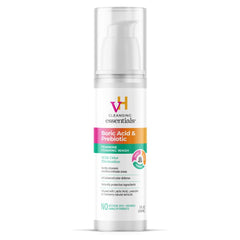 vH essentials frente del envase mostrando diseño y tamaño