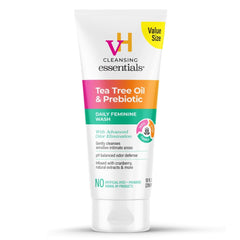 vH essentials frente del envase mostrando formato 296 ml y confianza