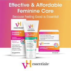 vH essentials comparación de tamaño 5 fl oz práctico y portátil