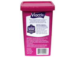 Viactiv etiqueta con ingredientes y dosis para verificar información clave