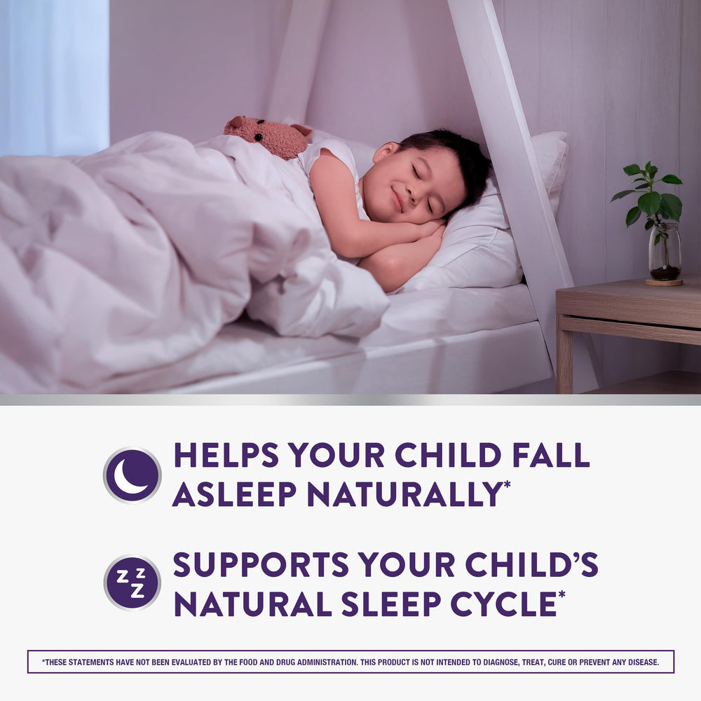 Vicks PURE Zzzs Kidz caja de 48 unidades lista para uso nocturno