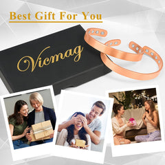 Vicmag pulsera llevada en muñeca en uso casual y estiloso