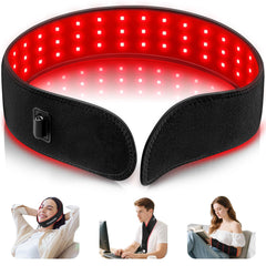 Viconor vista frontal del cinturón mostrando LEDs y forma, beneficio aplicación localizada