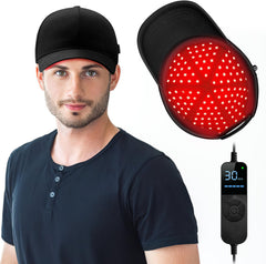 Viconor gorra láser frontal mostrando diseño ergonómico y cobertura