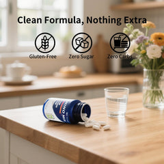 Vicwell Aminoácido toma diaria de 3 cápsulas durante el entrenamiento.