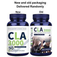 Vicwell CLA 3000mg, cápsulas, uso diario sin estimulantes para bienestar