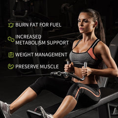 Vicwell CLA 3000mg, mano sosteniendo botella, ideal para rutinas en movimiento