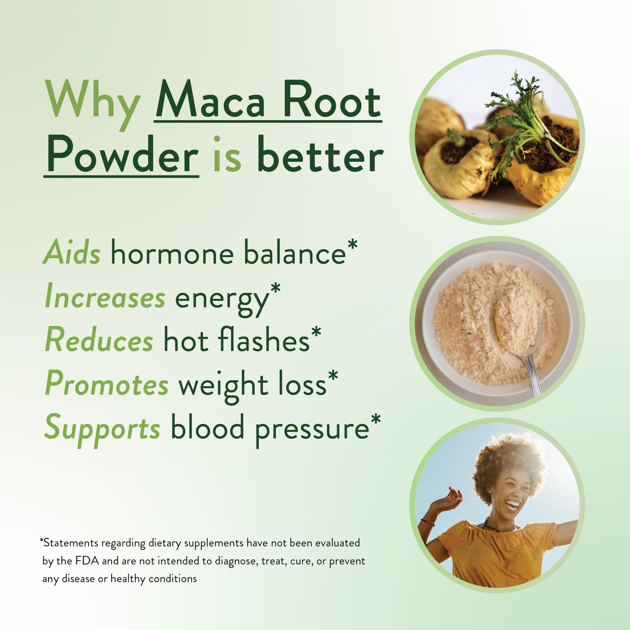 VIDAPURA polvo Mighty Maca Plus textura fina lista para mezclar y nutrir