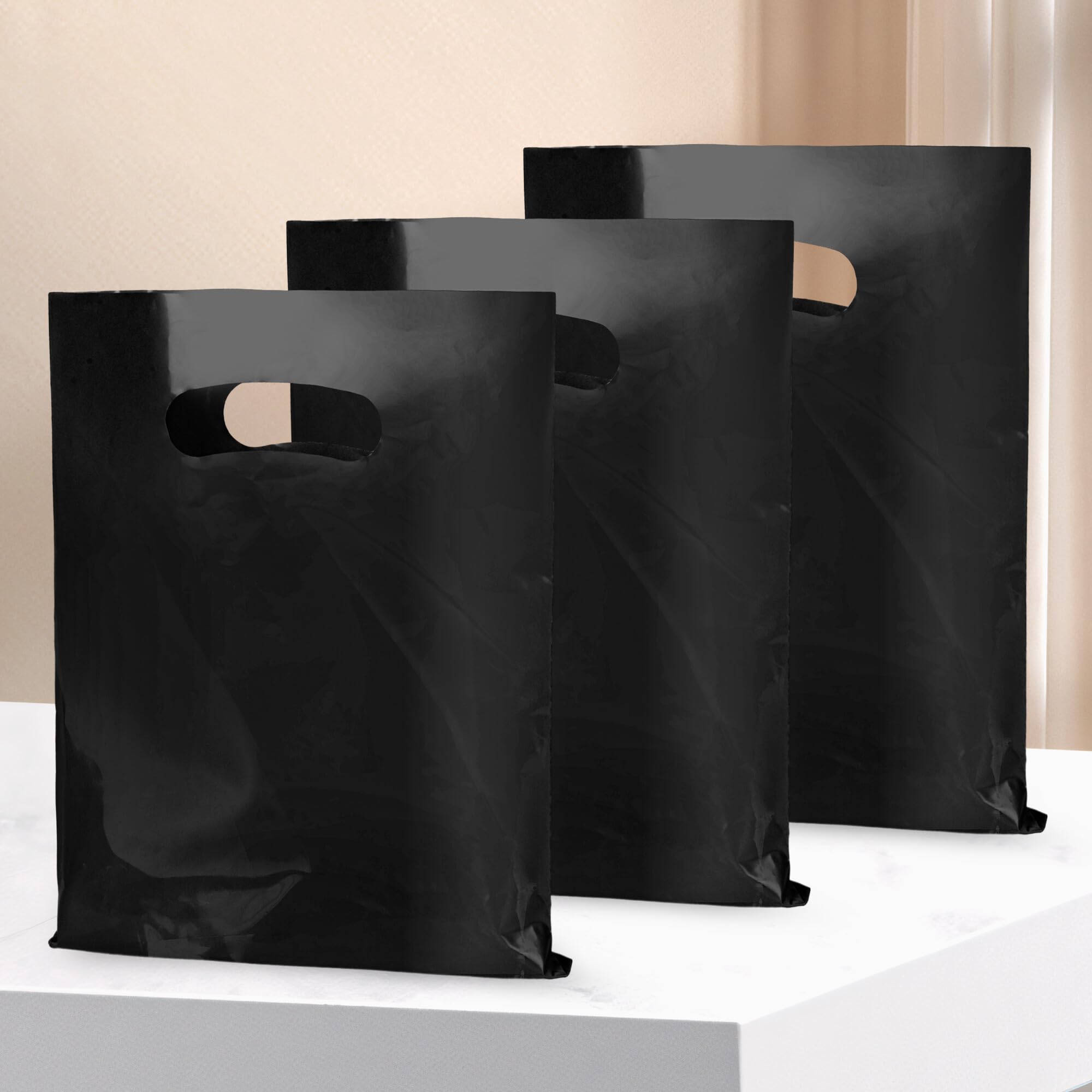VieFantaisie bolsa decorada con etiqueta y lazo mostrando personalización sencilla