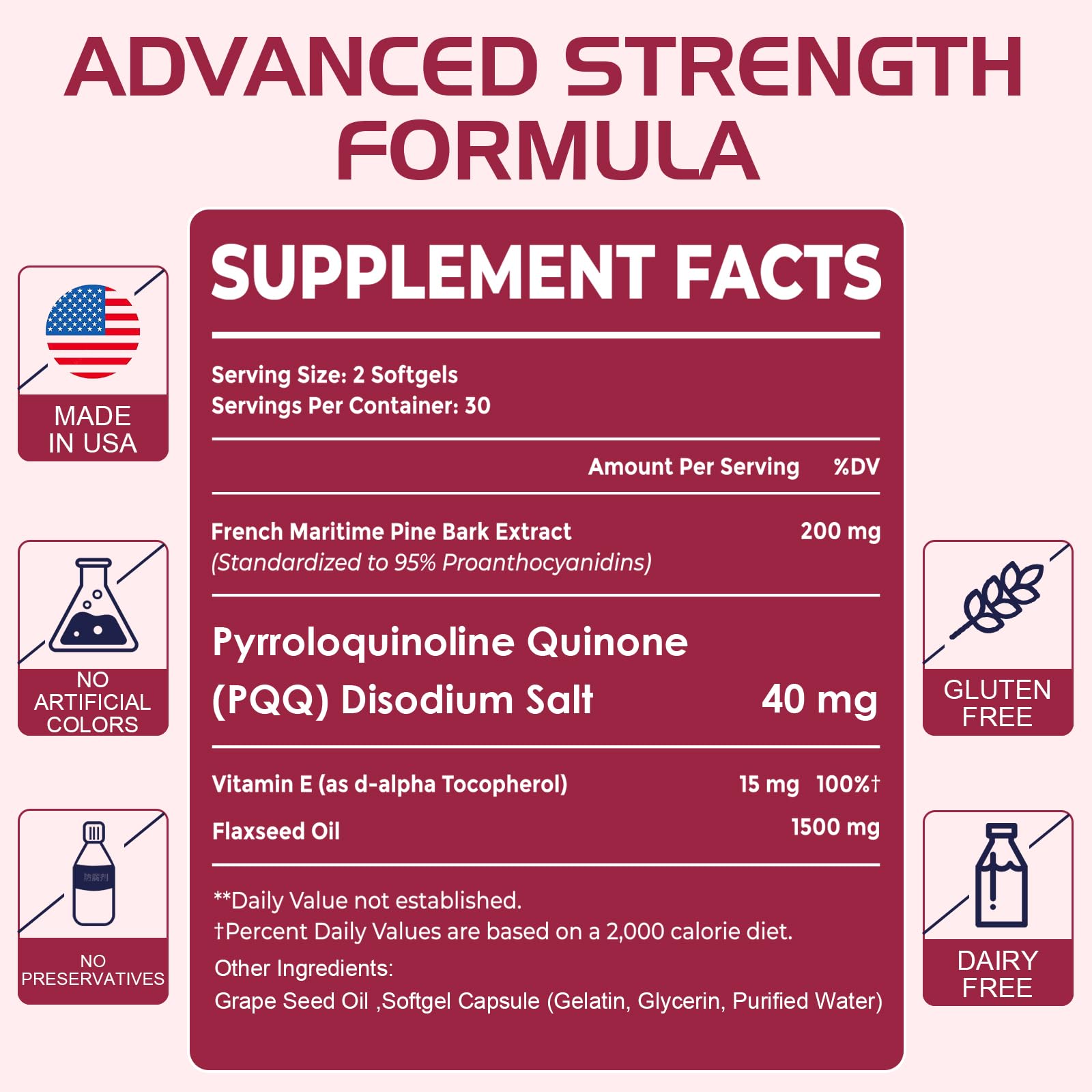 Vigorizar frasco abierto con softgels visibles para ver contenido