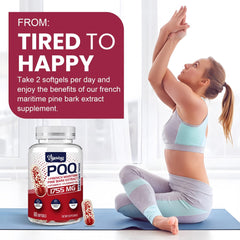 Vigorizar Pycnogeno uso diario; forma fácil de incorporar en la rutina