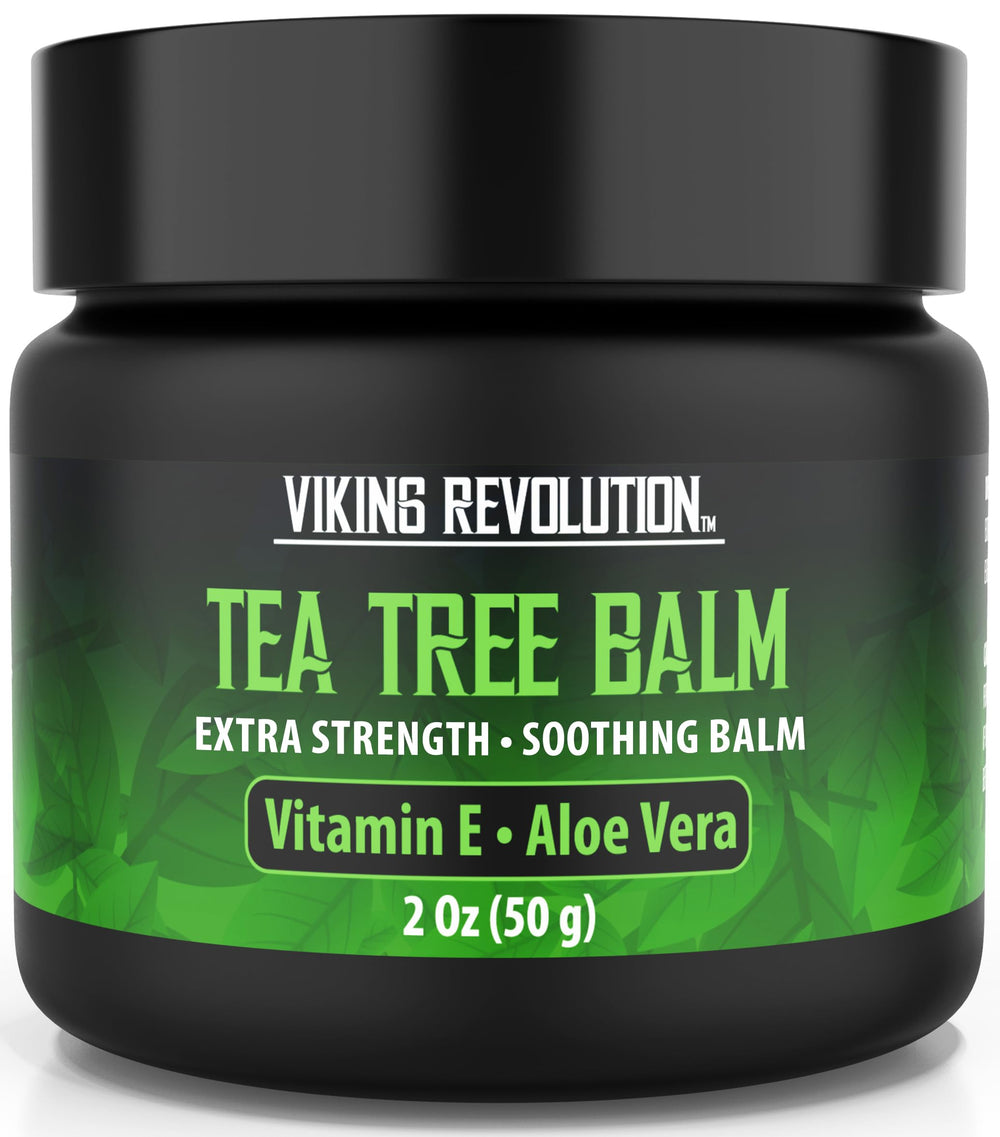 Viking Revolution frasco frontal mostrando diseño y beneficio hidratante