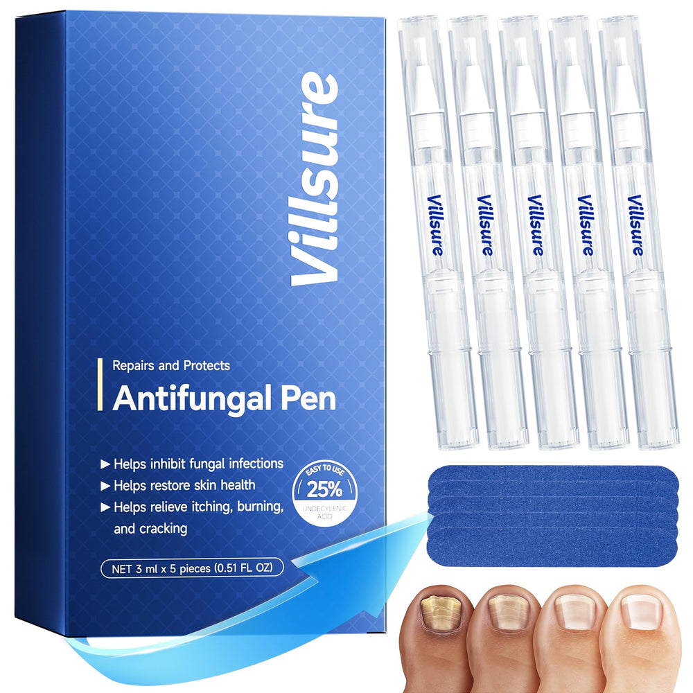 Villsure bolígrafo frontal muestra diseño portátil y aplicación precisa