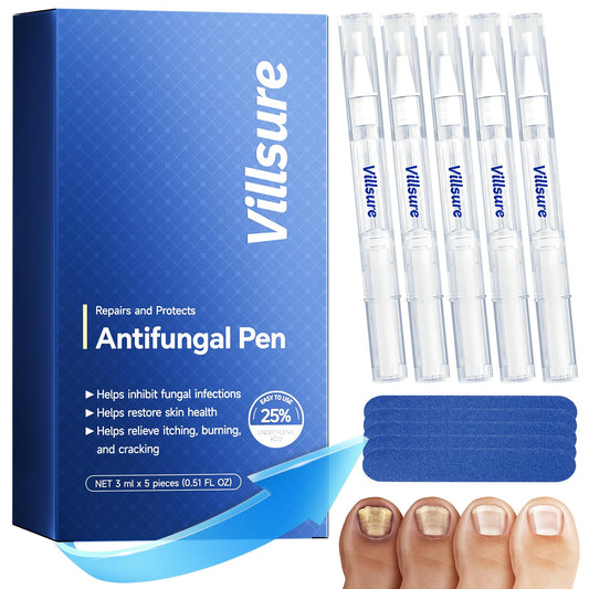 Villsure bolígrafo frontal muestra diseño portátil y aplicación precisa