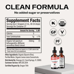 Vimergy etiqueta con lista corta de ingredientes reconocibles