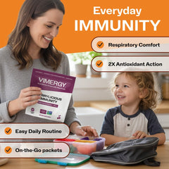 Vimergy masticables en un bol en entorno familiar para uso diario