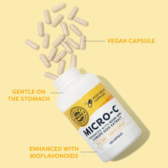 Vimergy contenido en polvo de vitamina C visible para mezcla rápida