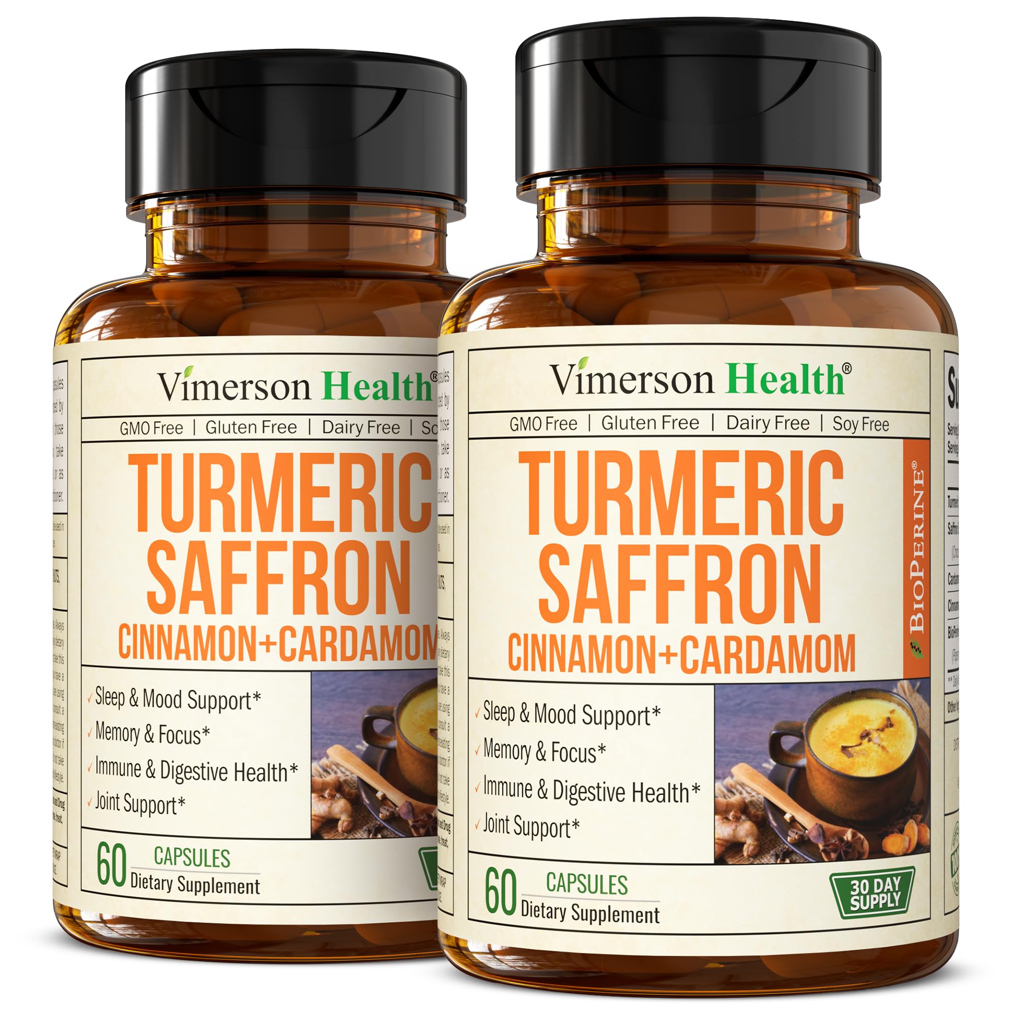 Vimerson Health frasco frontal que transmite confianza y claridad en la etiqueta