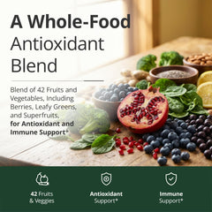 Vimerson Health cápsula junto a desayuno indicando toma con comida para absorción