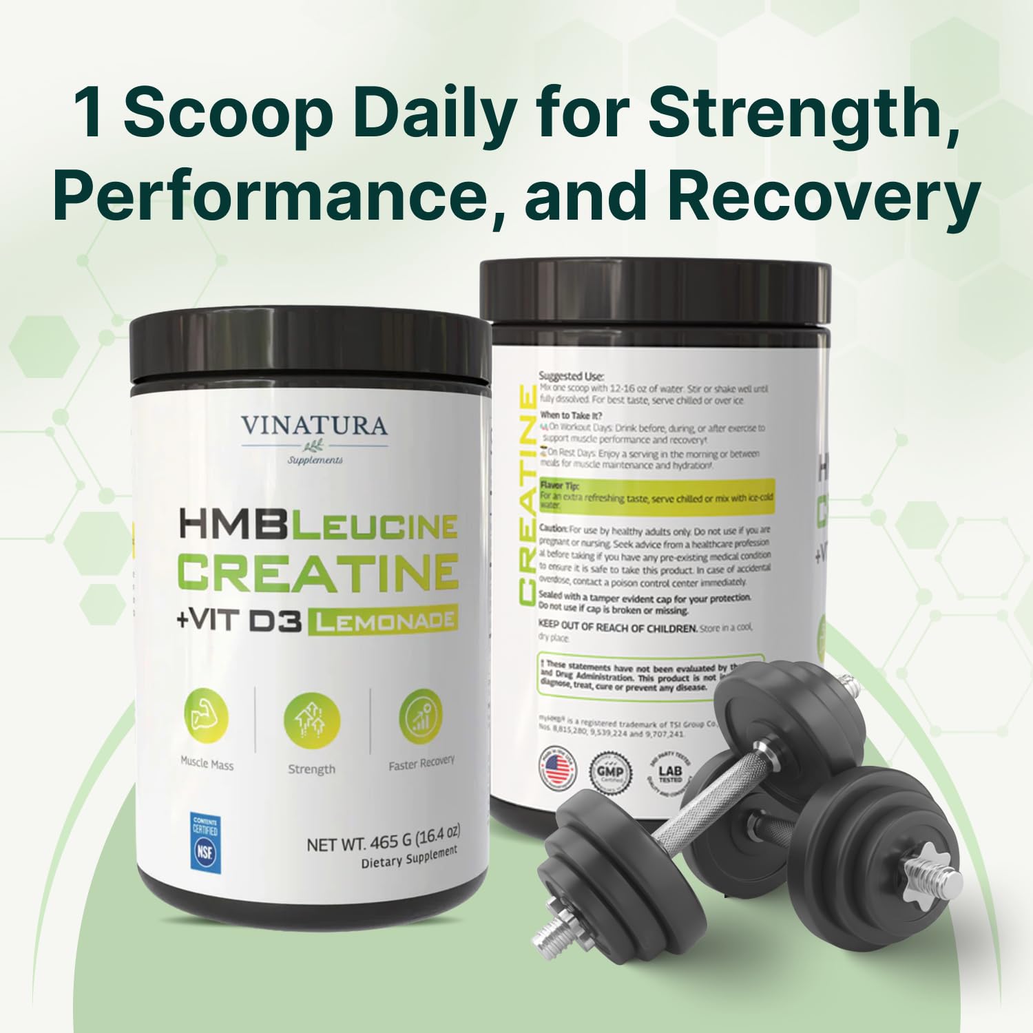 VINATURA producto en ambiente lifestyle de gimnasio con sabor limonada refrescante