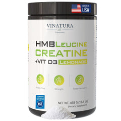 VINATURA envase frontal sabor limonada mostrando beneficios y 30 servicios