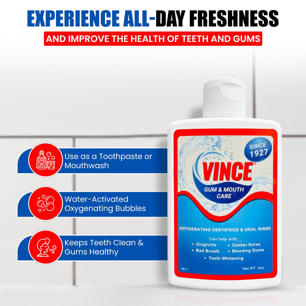 Vince comparación de tamaño 4 oz junto a objetos, beneficio: compacto y portátil