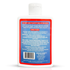 Vince primer plano del polvo oxigenante, beneficio: textura concentrada que rinde