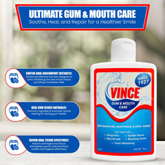 Vince etiqueta con ingredientes visibles, beneficio: información clara para el consumidor