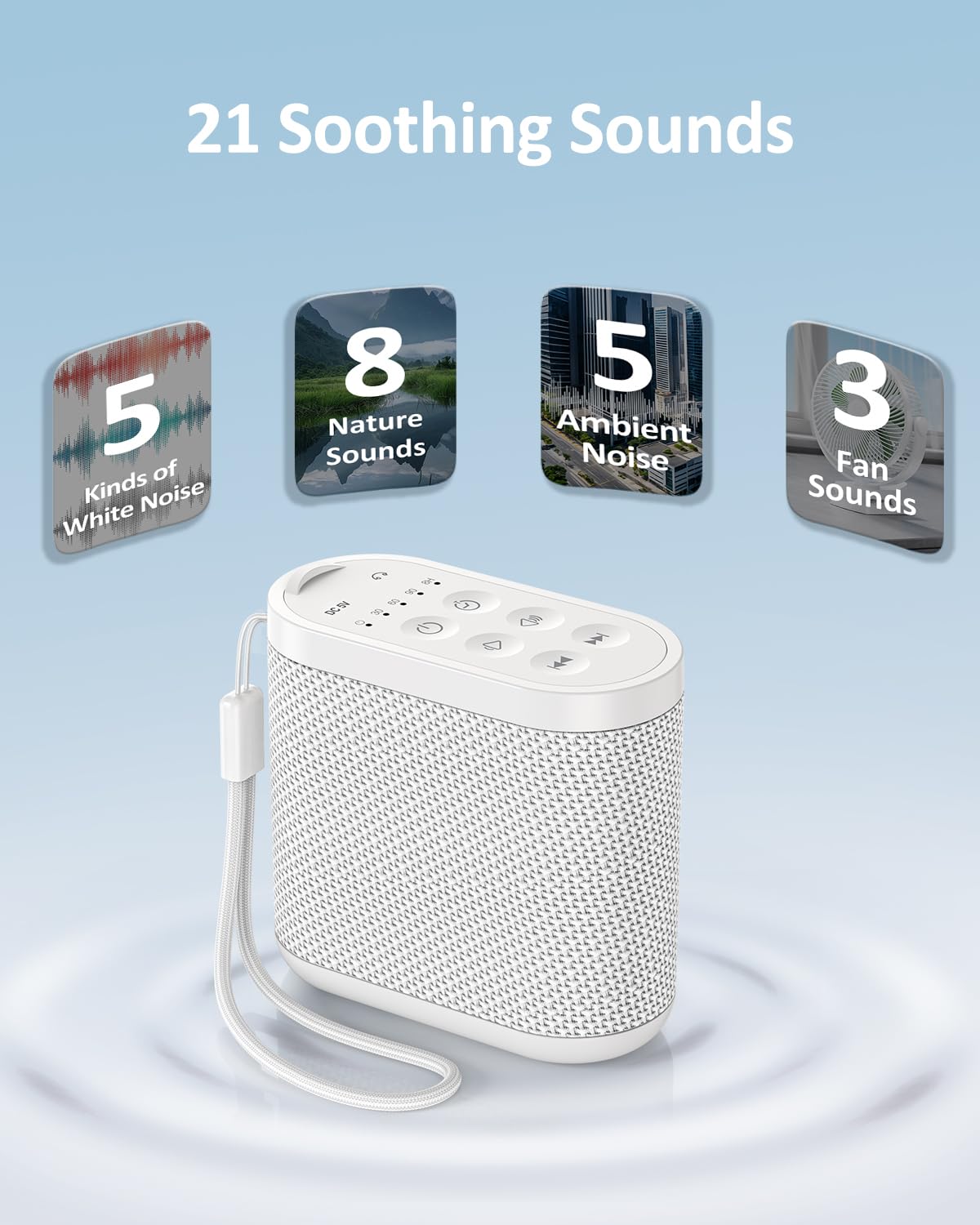 Vindsbay en uso con auriculares en avión para privacidad sonora