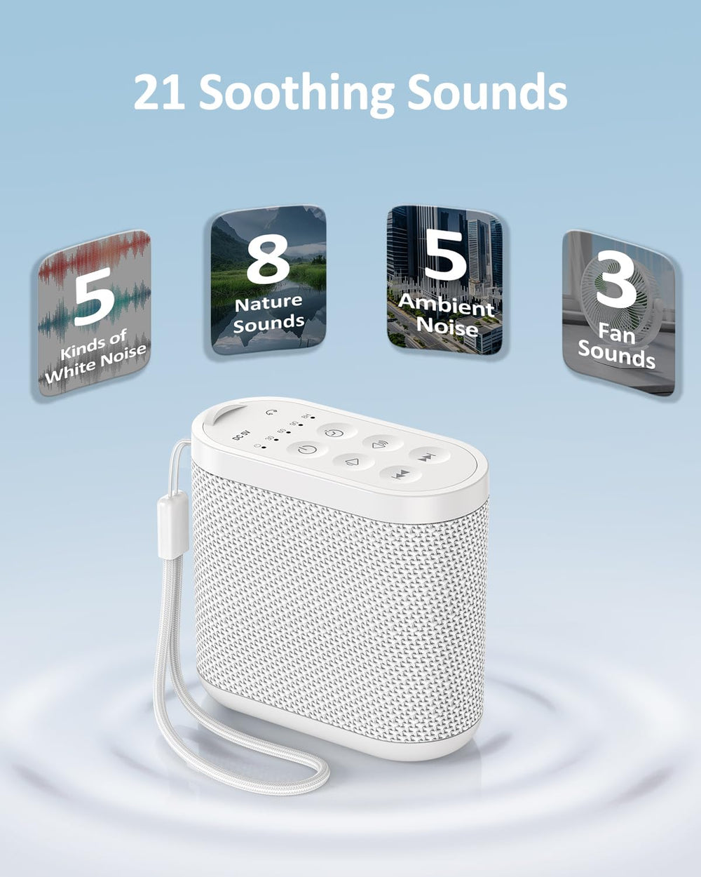 Vindsbay en uso con auriculares en avión para privacidad sonora