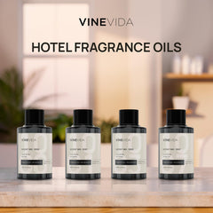 VINEVIDA ambientando una sala, sensación de hotel de lujo