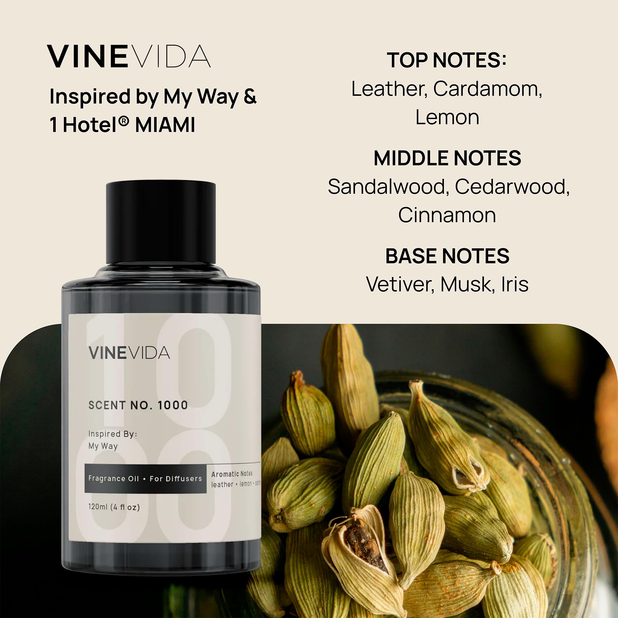 VINEVIDA etiqueta legible de una botella con información clara