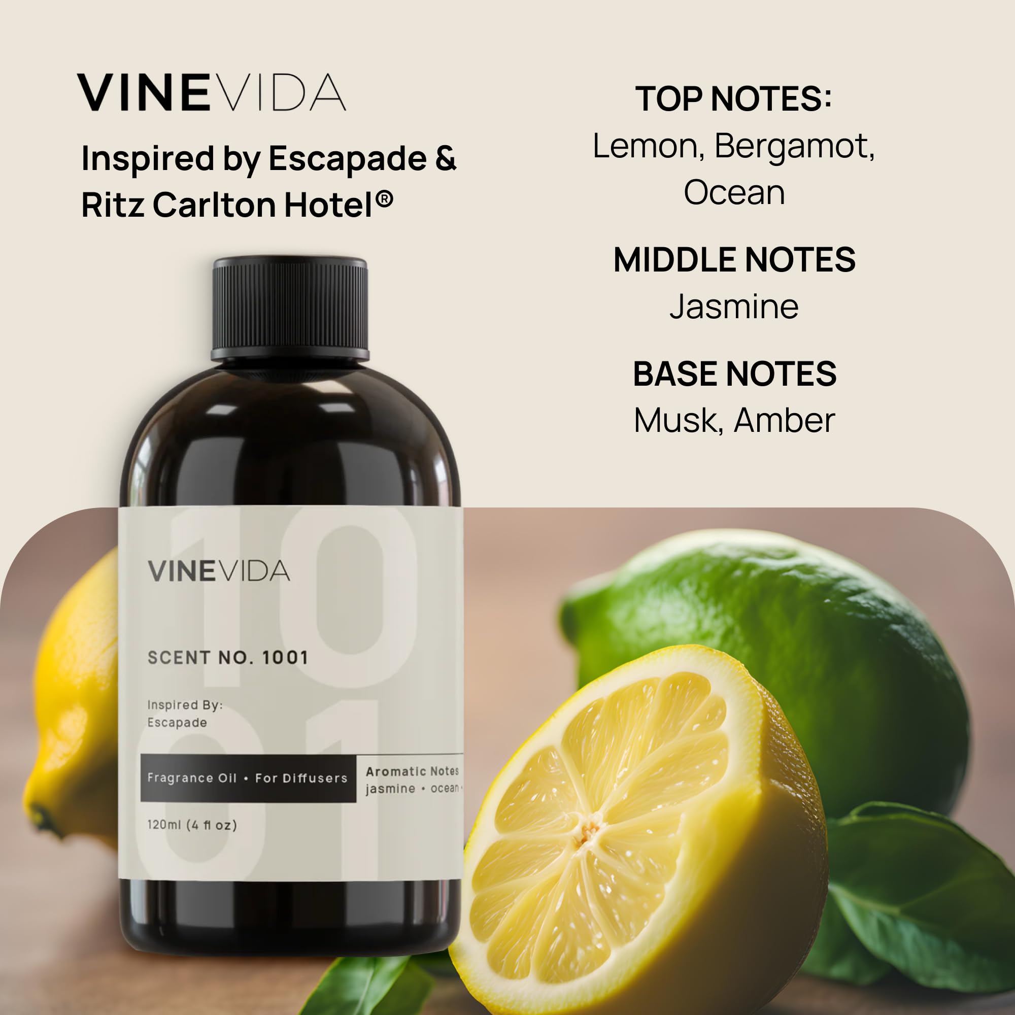 VINEVIDA difusor con cartuchos instalados muestra facilidad de recambio beneficio practicidad