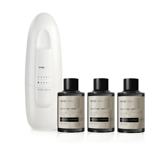 VINEVIDA difusor frontal blanco elegante y discreto para decorar
