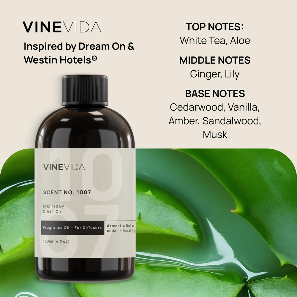 VINEVIDA difusor junto a manos para mostrar escala práctica del producto